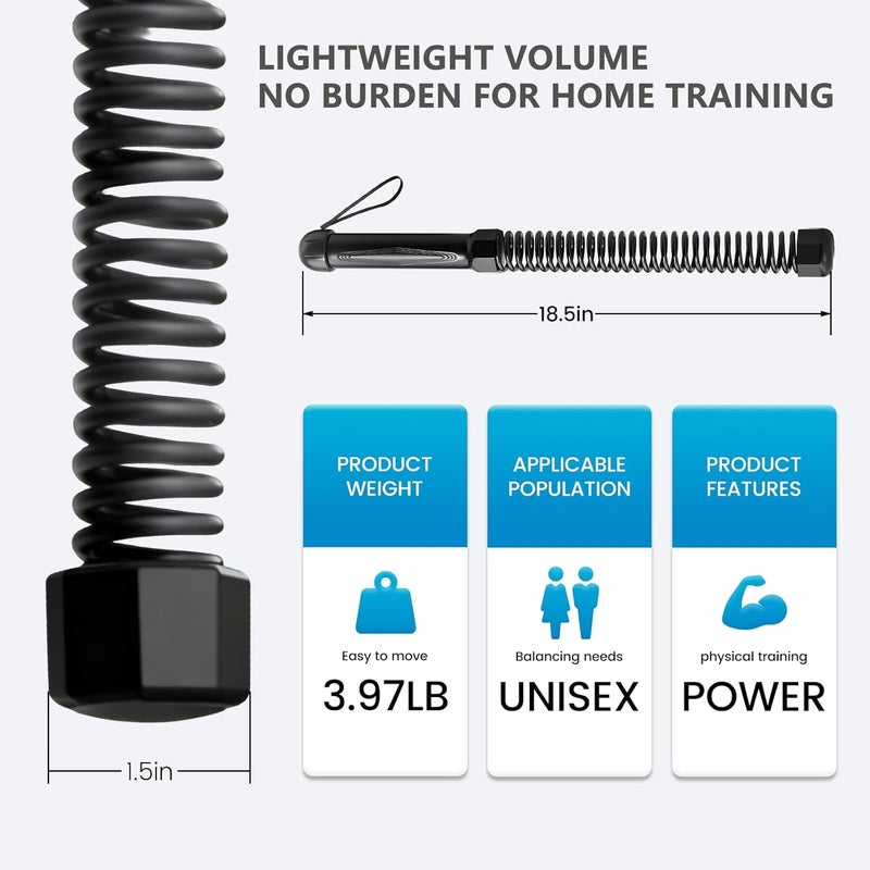 ARVORUM Cordless Training Rope, Adjustable Weight Cordless Training Rope, for Home Gym Cardio, Strength Training, Arm Toning, MMA & Functional Fitness, Quiet Space-Saving Equipment - Image 4